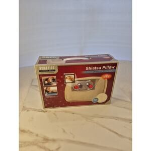 Homedics Shiatsu Rotating Massager Pillow Model SP-10H Heated